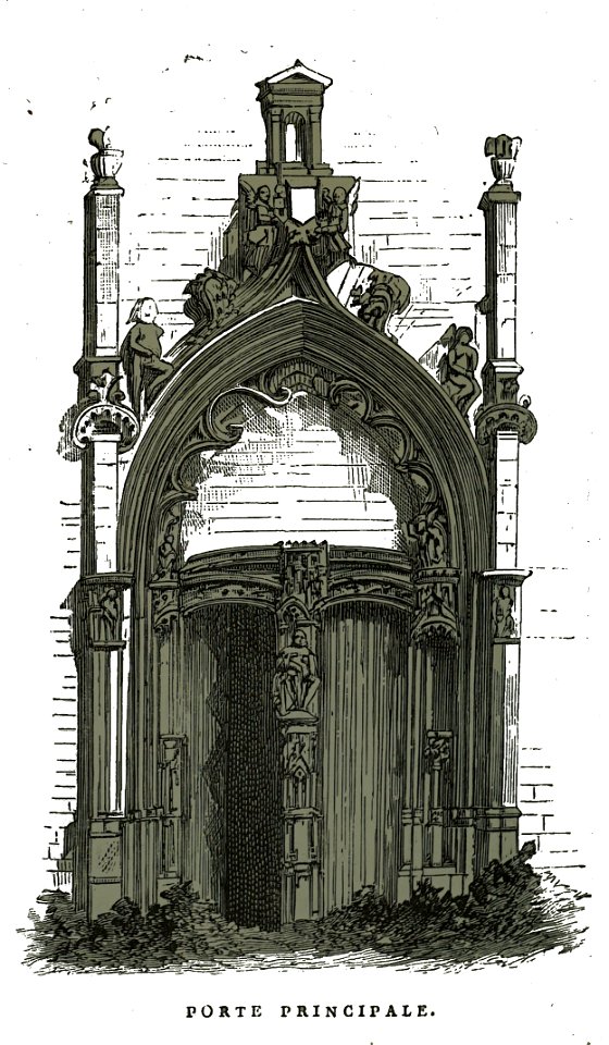 Javernant porte stat monum Aube 00841
