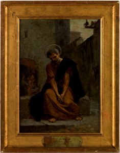 Jean André Rixens - Esquisse pour l'église d'Ivry , Le repentir de saint Pierre - PPP4777 - Musée des Beaux-Arts de la ville de Paris