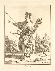 Jean Baptiste Le Prince (French, 1734-1781) - Calmouk - 2014.300 - Cleveland Museum of Art