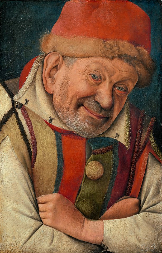 Jean Fouquet, , Kunsthistorisches Museum Wien, Gemäldegalerie - Der ferraresische Hofnarr Gonella - GG 1840 - Kunsthistorisches Museum