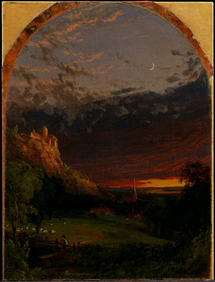 Jasper Francis Cropsey - Evening - y1984-32 - Princeton University Art Museum