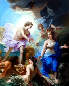Jean Baptiste Zhuvene - Apollo and Thetis