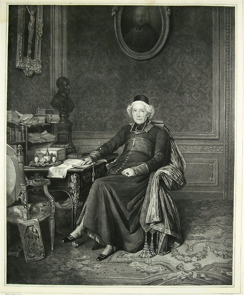 Jean Brumauld de Beauregard, Engraving, Léon Noël