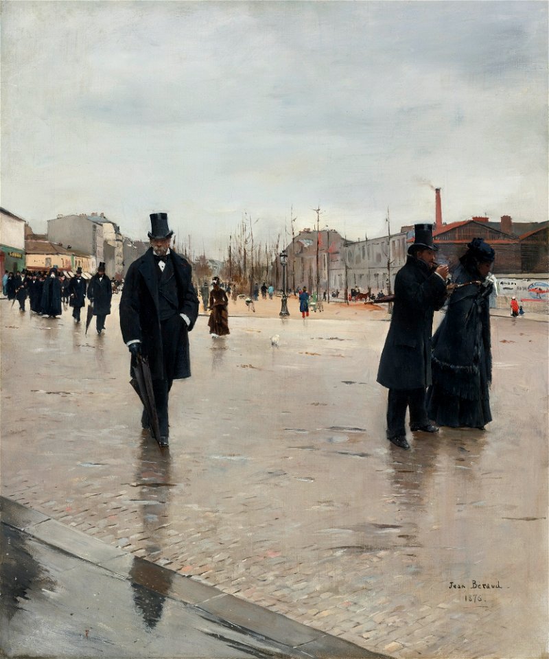 Jean Béraud - Leaving Montmartre Cemetery