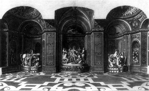 Jean Le Pautre - Grotto of Thetis in Versailles - WGA12593