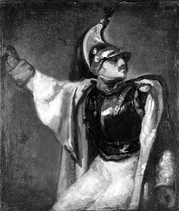 Jean Louis André Théodore Géricault - Study for Wounded Cuirassier - 88.724 - Museum of Fine Arts