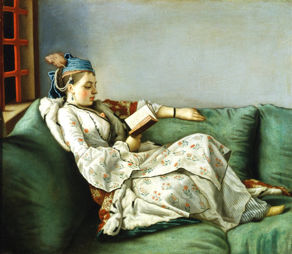 Jean Etienne Lìotard - Ritratto di Maria Adelaide di Francia vestita alla turca - Google Art Project