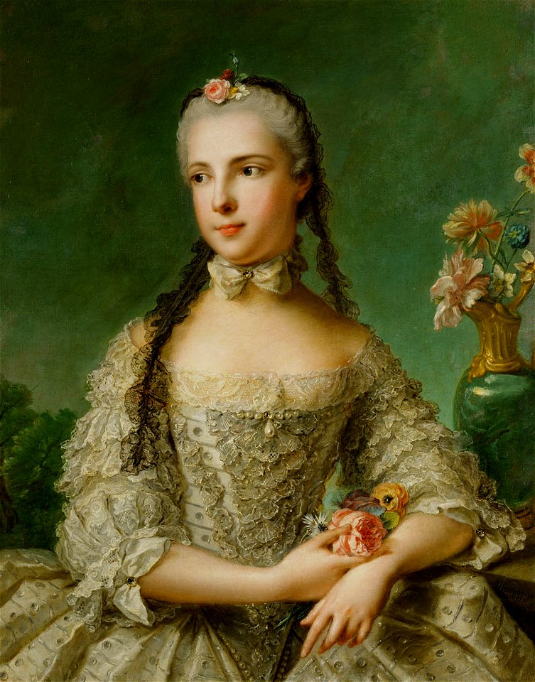 Jean Marc Nattier d.J., , Kunsthistorisches Museum Wien, Gemäldegalerie - Prinzessin Maria Isabella von Parma (1741-1763), Gemahlin von Joseph II. - GG 2069 - Kunsthistorisches Museum