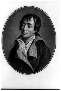 Jean Paul Marat, head-and-shoulders portrait, facing left, in oval) - P.M. Alix sculp 1793 LCCN2013646711