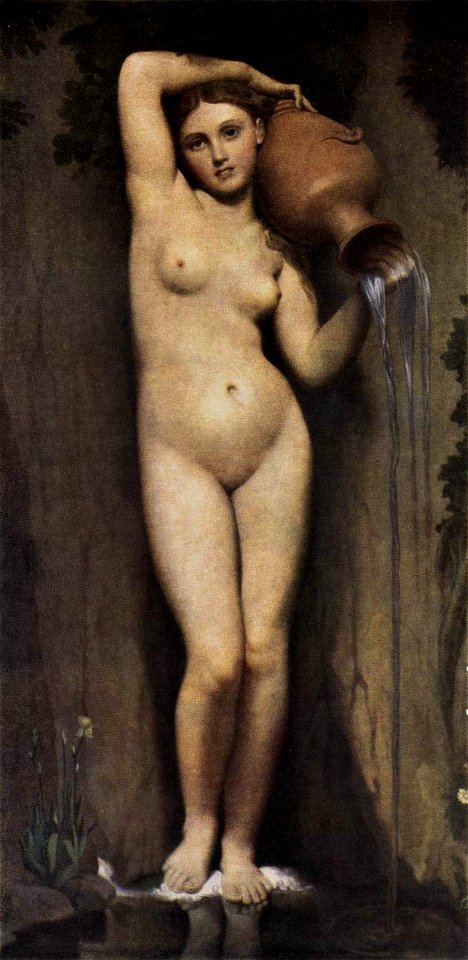 Jean Auguste Dominique Ingres - The Source - WGA11846
