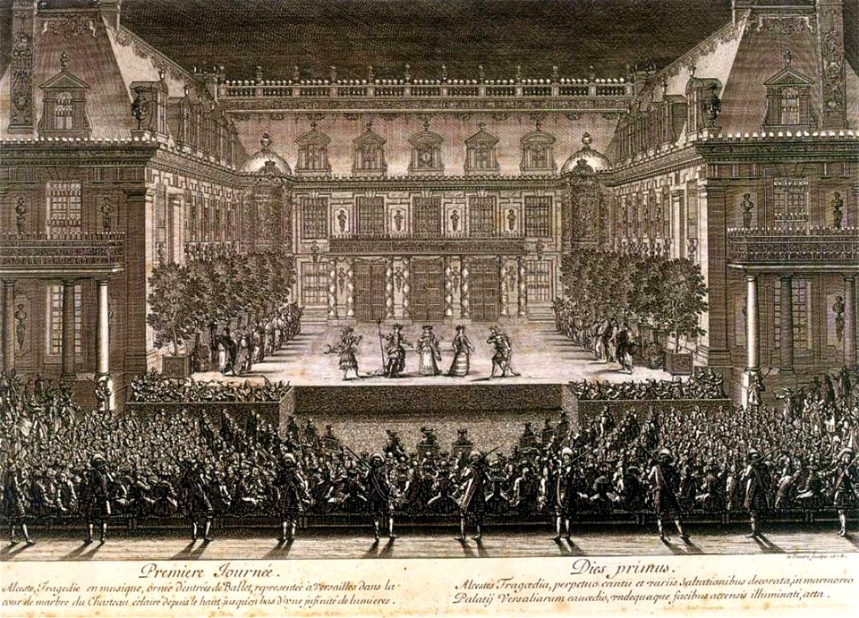 Jean Le Pautre - Performance of Alceste in 1674 - WGA12589