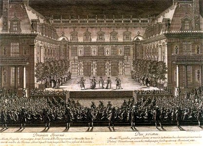 Jean Le Pautre - Performance of Alceste in 1674 - WGA12589