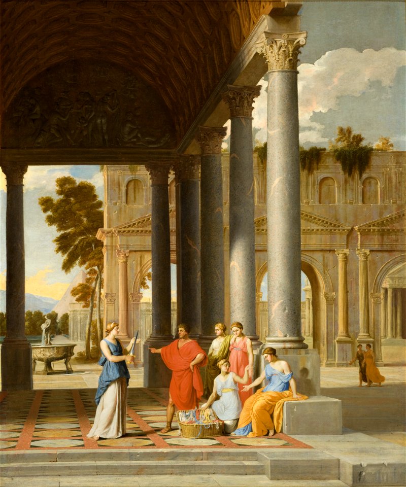Jean Lemaire - Achilles Discovered Among the Daughters of Lycomedes