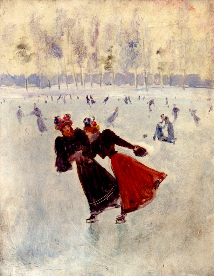 Jean Béraud Women Skating