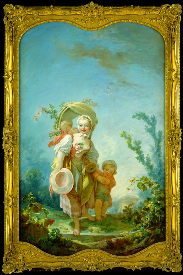 Jean Honoré Fragonard - The Shepherdess - 71.390 - Detroit Institute of Arts