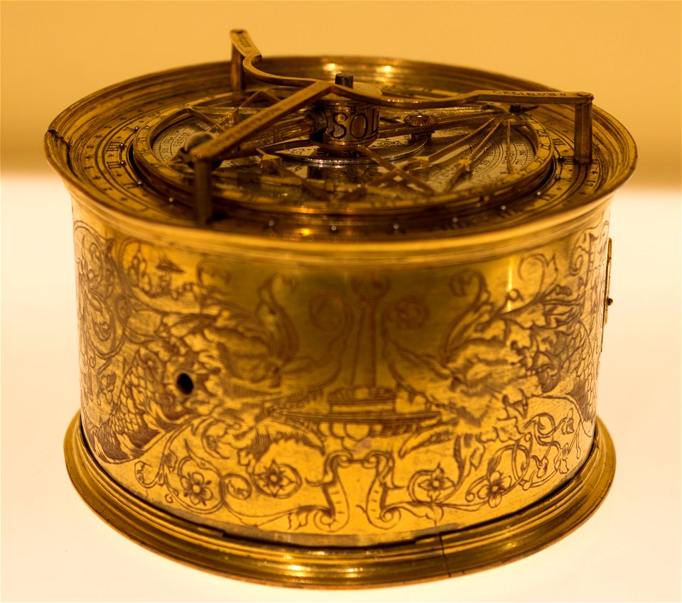 Jean Naze - Horloge astrolabique circulaire (1554-1581) - détail 3 (5)