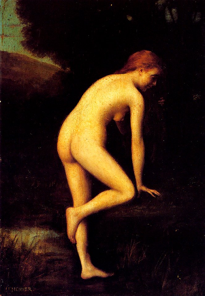 Jean Jacques Henner The Bather