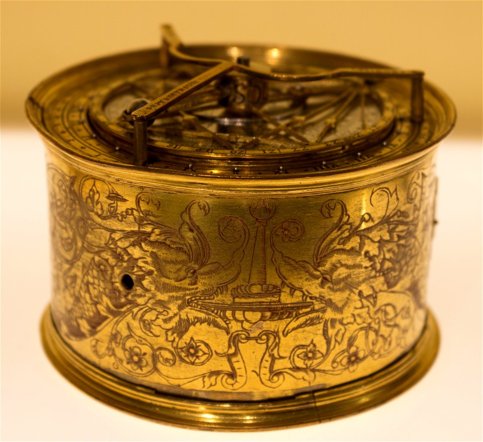 Jean Naze - Horloge astrolabique circulaire (1554-1581) - détail 3 (3)