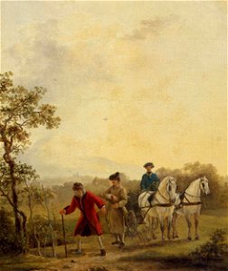 Jean Huber - Voltaire Planting Trees - WGA11783