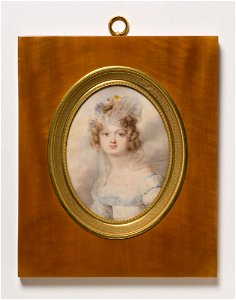 Jean Baptiste Isabey - Micheline Bierzynska, Countess - NMB 1265 - Nationalmuseum