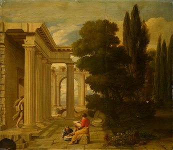 Jean Lemaire (1598-1659) - Classical Ruins in a Landscape - RCIN 404008 - Royal Collection