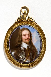 Jean Petitot d.ä. - Charles I, King of England and Scotland - NMB 989 - Nationalmuseum