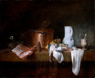 Jean Siméon Chardin - The Kitchen Table (cropped)