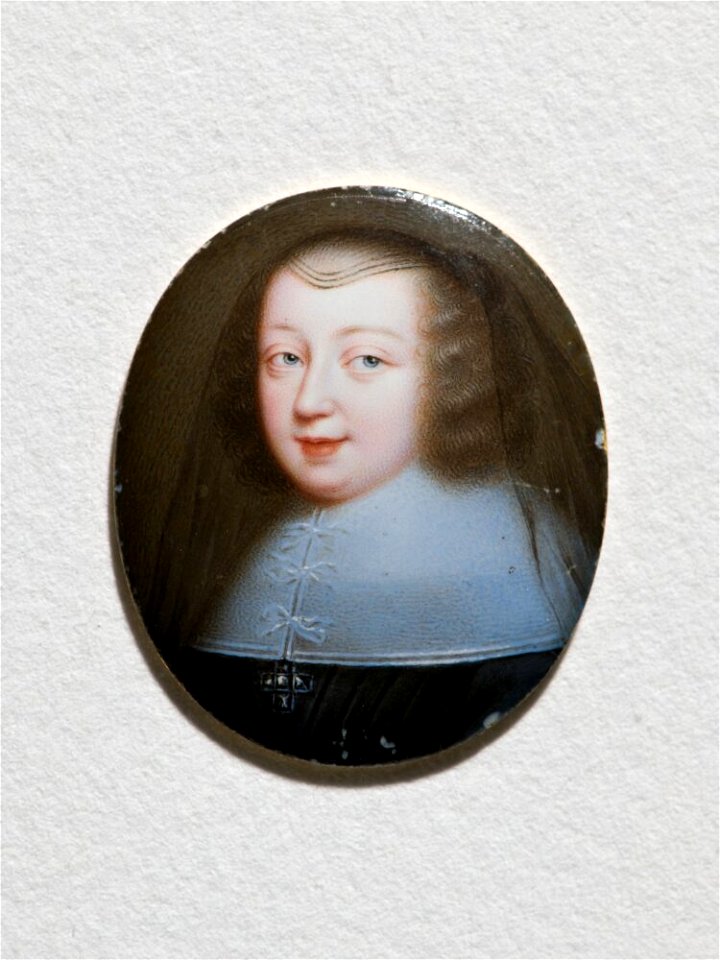 Portrait of Anne of Austria, Queen of France (1601-1666) Wife by