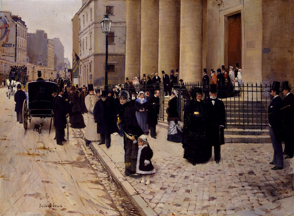Jean Béraud, The Church of Saint-Philippe-du-Roule, Paris