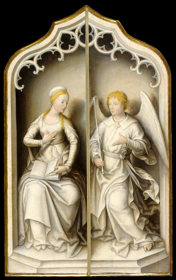 Jean Bellegambe - Annunciation - Walters 37288