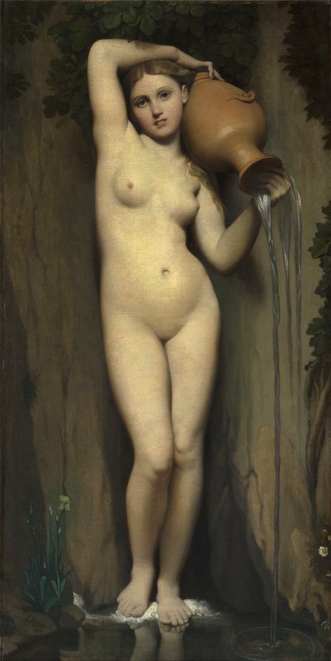 Jean Auguste Dominique Ingres - The Spring - Google Art Project