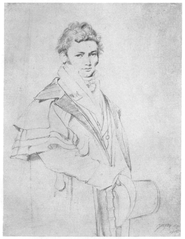 Jean Ingres Bildnis eines Unbekannten