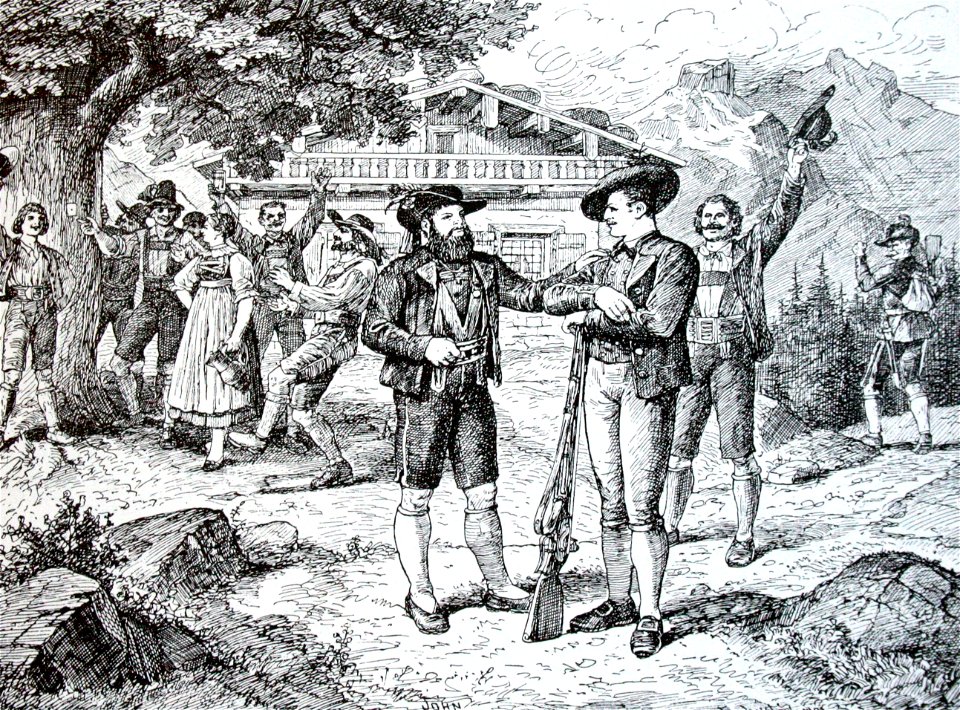 Jauslin Kalenderillustration