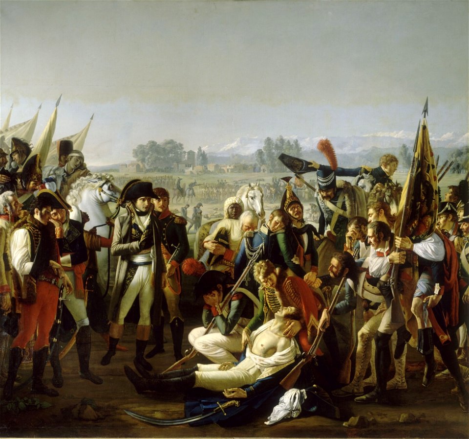 Jean Broc - Death of general Desaix