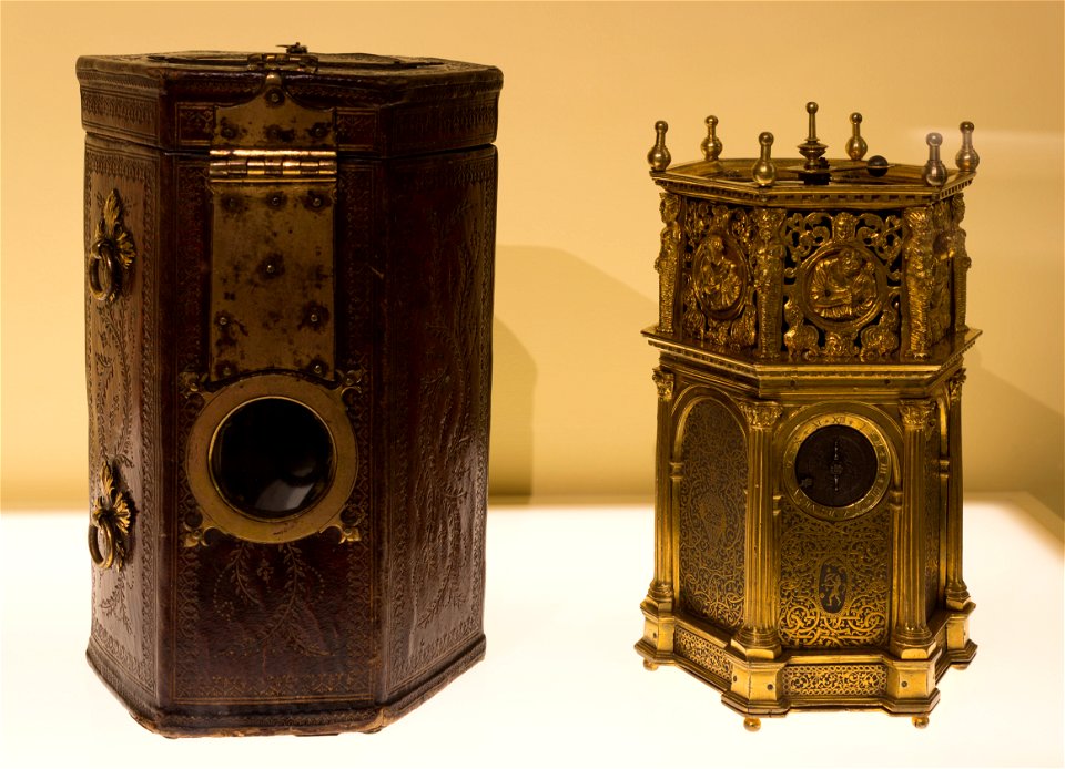 Jean Naze - Horloge de table et étui (1545-1581)
