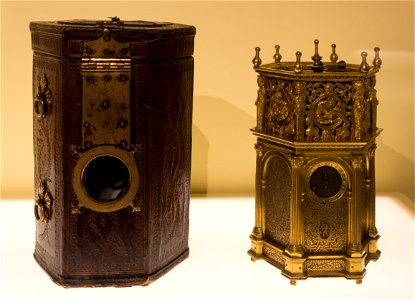 Jean Naze - Horloge de table et étui (1545-1581)