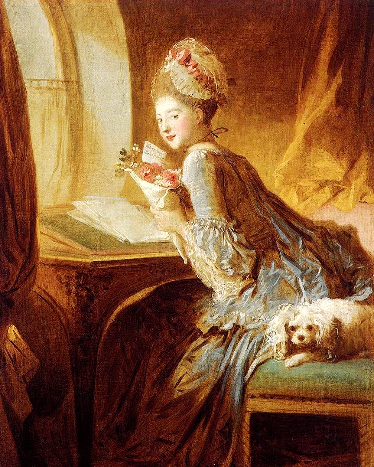 Jean Honore Fragonard The Love Letter