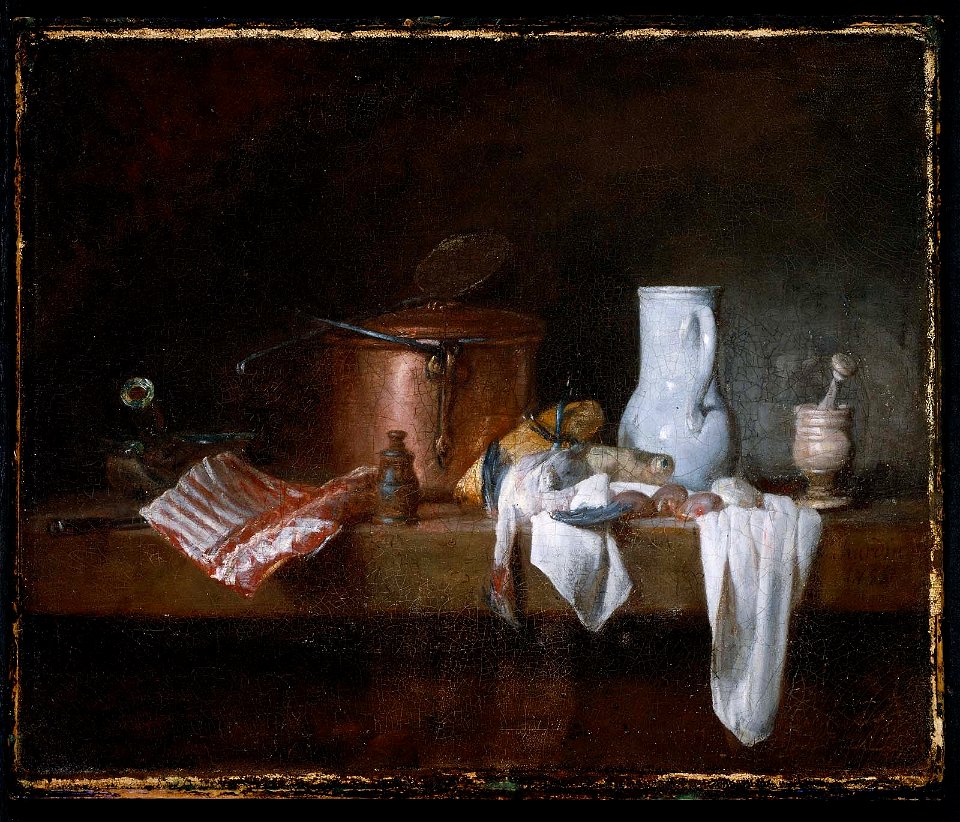 Jean Siméon Chardin - The Kitchen Table