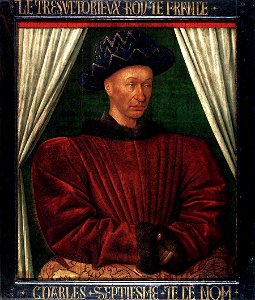 Jean Fouquet - Portrait of Charles VII of France - WGA8037