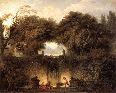 Jean Honore Fragonard Le Petit Parc