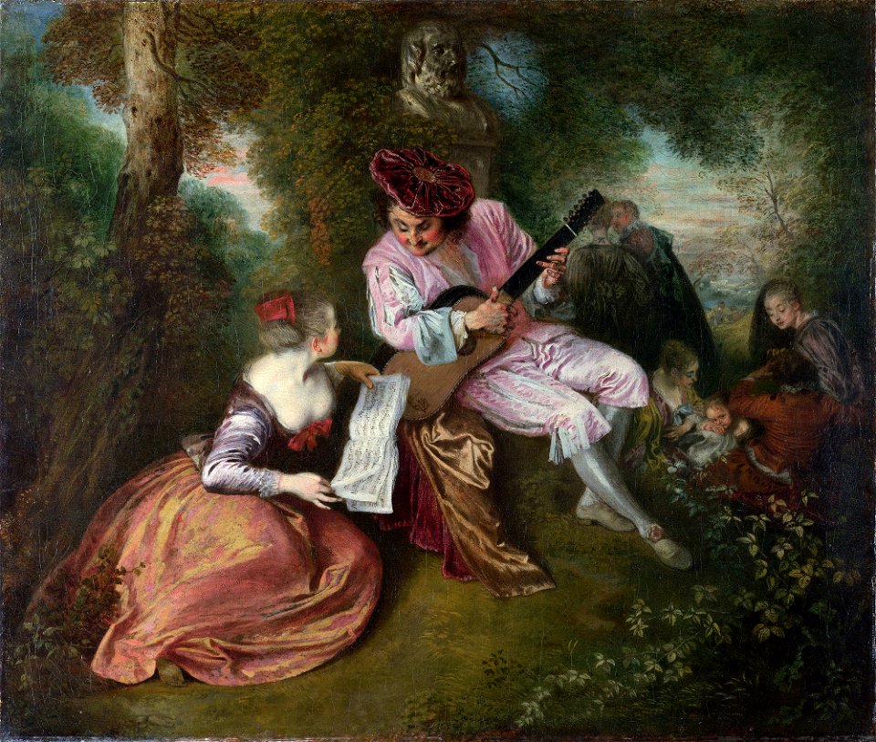 Jean-Antoine Watteau - The Love SongFXD