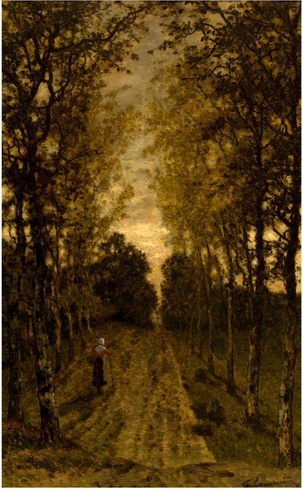 Jean Pierre François Lamorinière - Little path near Putte