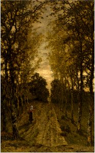Jean Pierre François Lamorinière - Little path near Putte