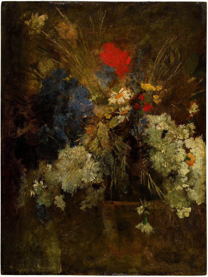 Jean-Baptiste Carpeaux - Fleurs des champs (Coquelicot, marguerite et bleuet) - PPP2094 - Musée des Beaux-Arts de la ville de Paris