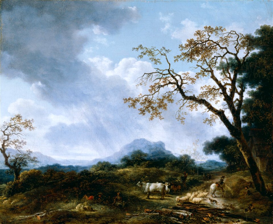 Jean Honoré Fragonard - Landscape with Passing Shower - 48.215 - Detroit Institute of Arts