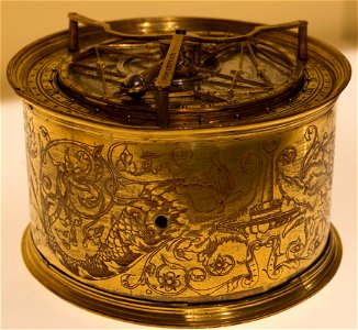 Jean Naze - Horloge astrolabique circulaire (1554-1581) - détail 3 (1)