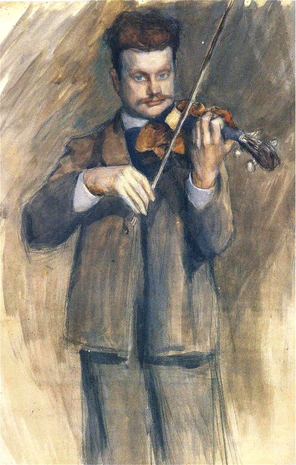 Jean Sibelius by Järnefelt