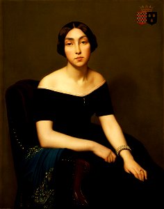 Jean Hippolyte Flandrin - Madame Louis Antoine de Cambourg - 73.169 - Detroit Institute of Arts