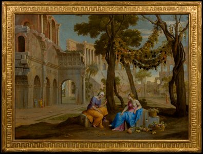Jean Le Maire - Vertumnus and Pomona - NM 6813 - Nationalmuseum