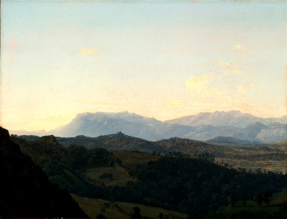 Jean Joseph Xavier Bidauld - The Sabine Mountains - 50.88 - Detroit Institute of Arts